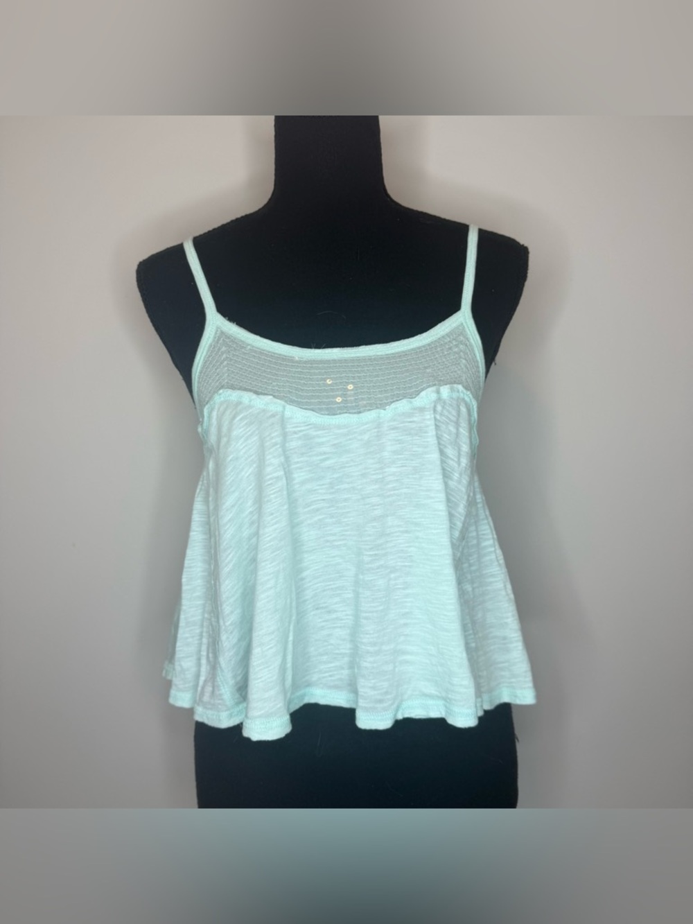 Hollister Mint Green Spaghetti Strap Camisole